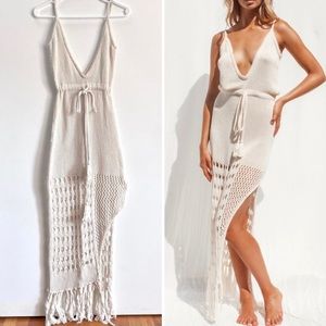 Flook the Label Layanah Crochet Cover Up Dress Size XS